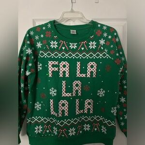 Women’s LIGHT UP/Flashing Lights Ugly Christmas Sweater, size XL